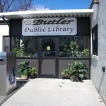 Entrance to Butler Library