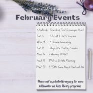 February Events Kids